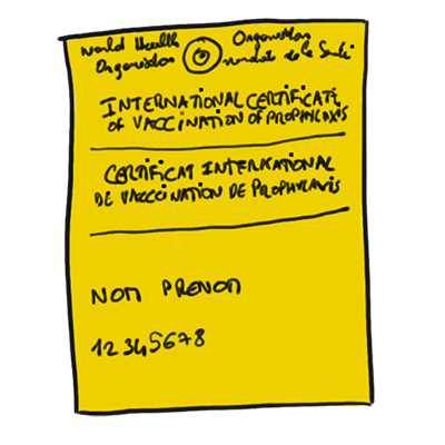 Certificat de vaccination Certificat de vaccination